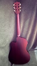 Guitarra Electroacústica Caoba — detalle, hecha a mano en Lima