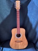 Guitarra Acústica Quillo Gordón — vista frontal, hecha a mano en Lima